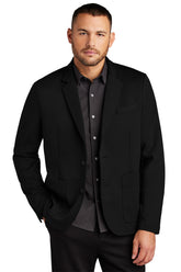 Mercer+Mettle® Relaxed Knit Blazer - Deep Black - XS
